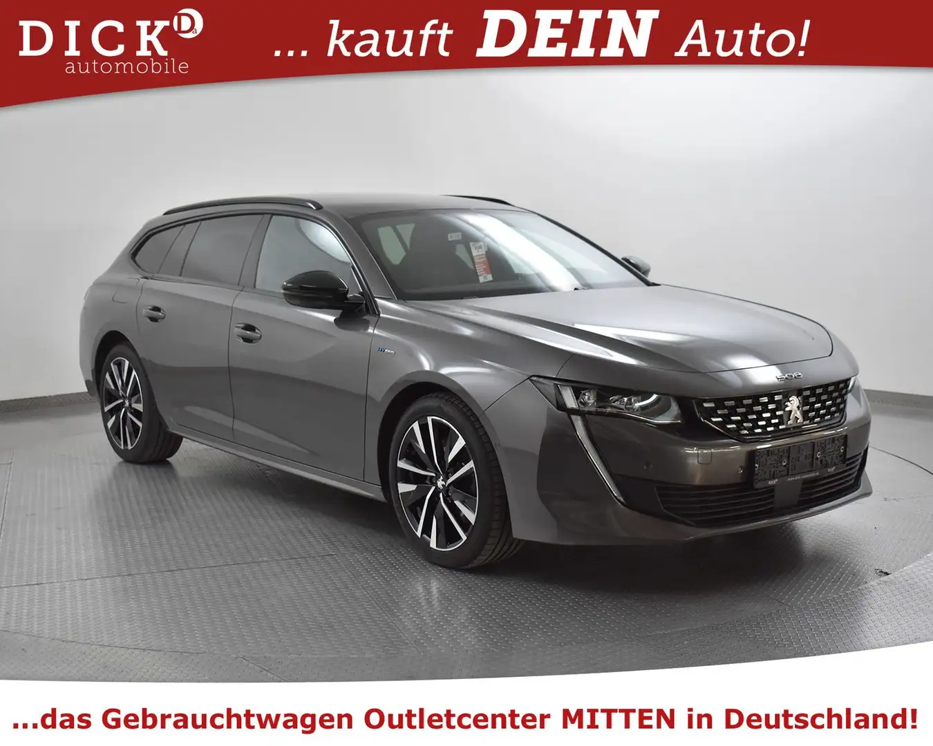 Peugeot 508 SW 1.6 Aut Hyb 225 GT NAV+KAM+VIRTU+ACC+LED+ Grey - 1