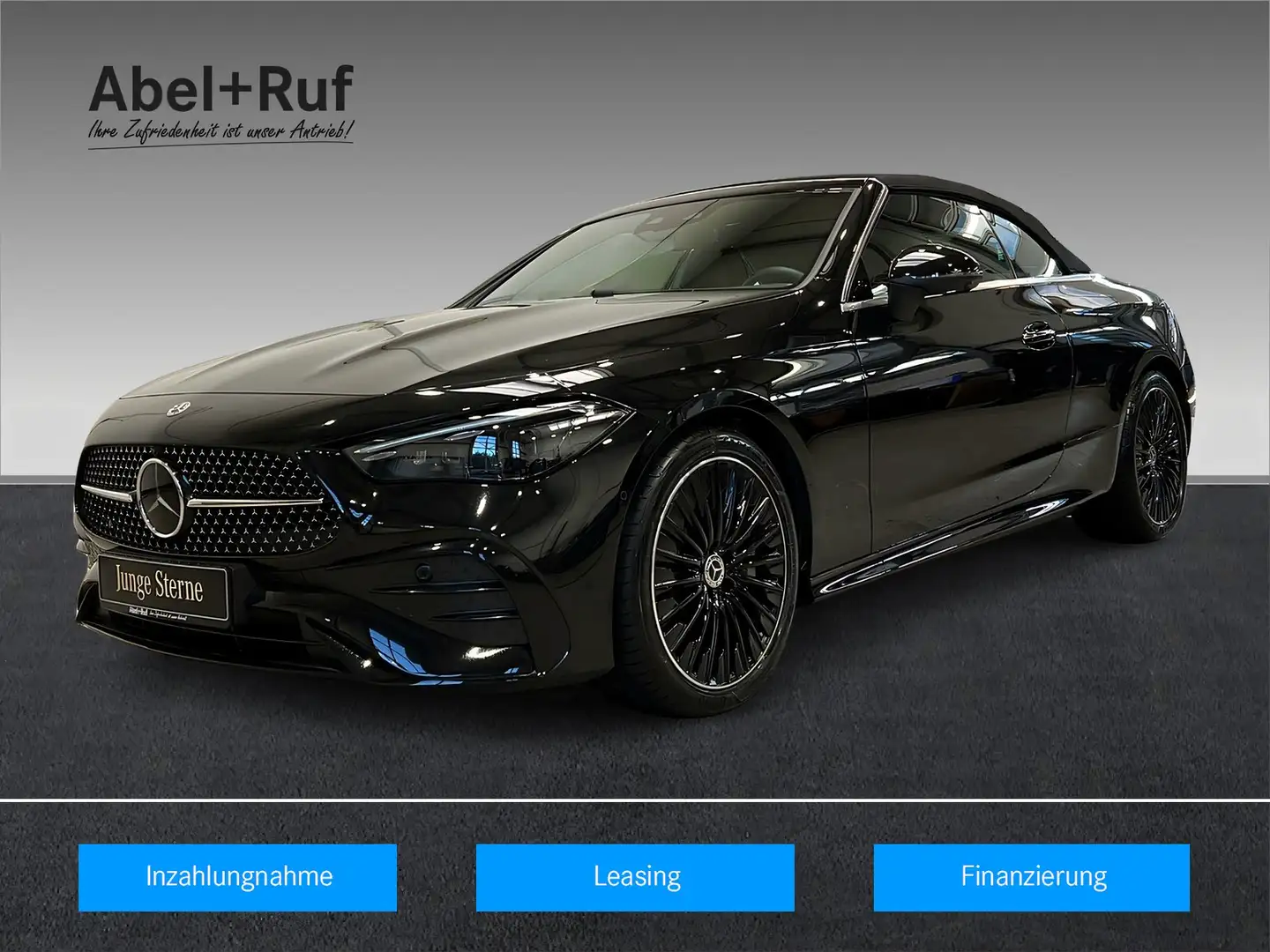 Mercedes-Benz CLE 450 4M Cabrio AMG+DIGITAL+DISTR+Burm+HuD+360 Schwarz - 1