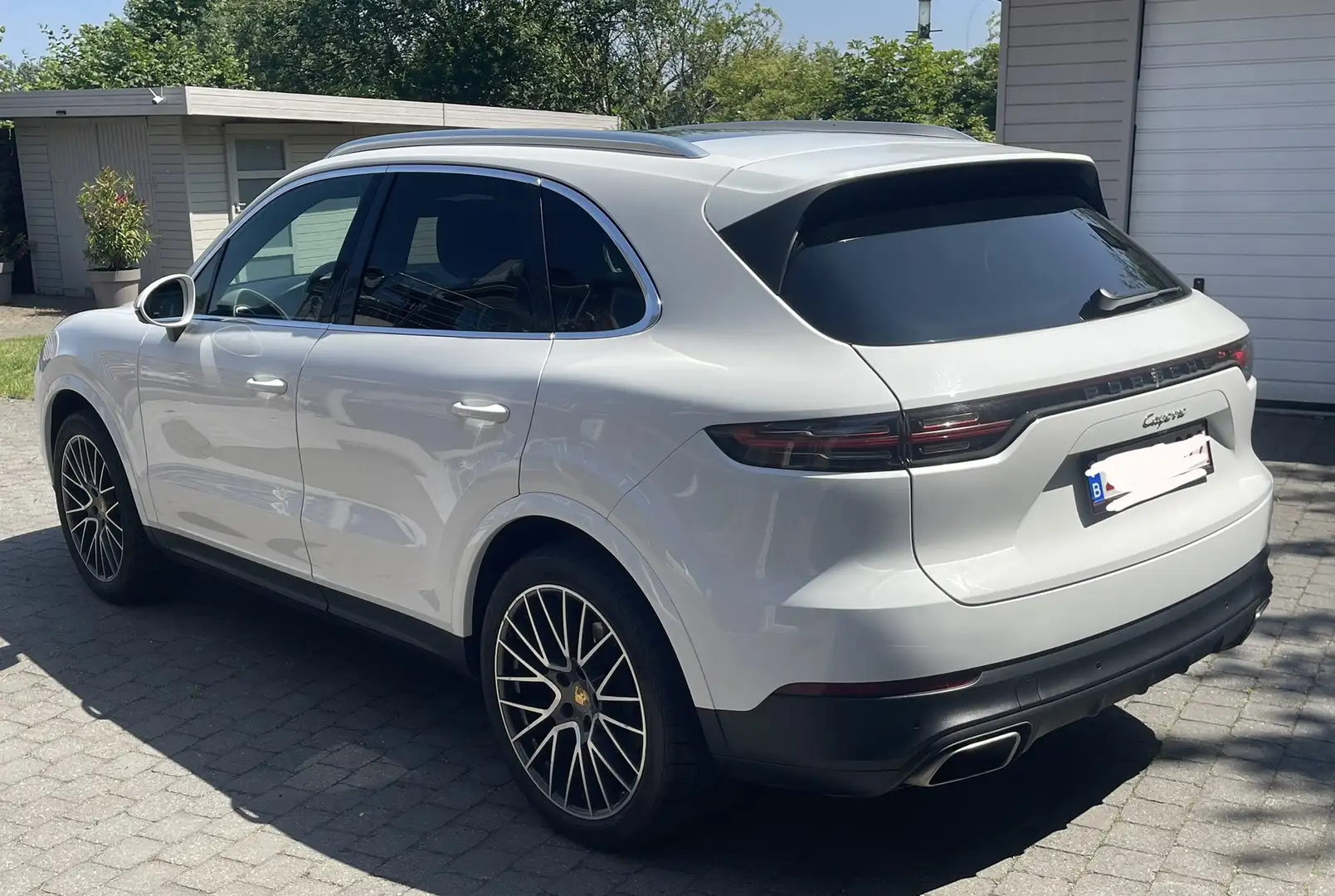 Porsche Cayenne 3.0 Turbo V6 Tiptronic S/ Toit Pano/ j.Alu 21” Blanc - 2