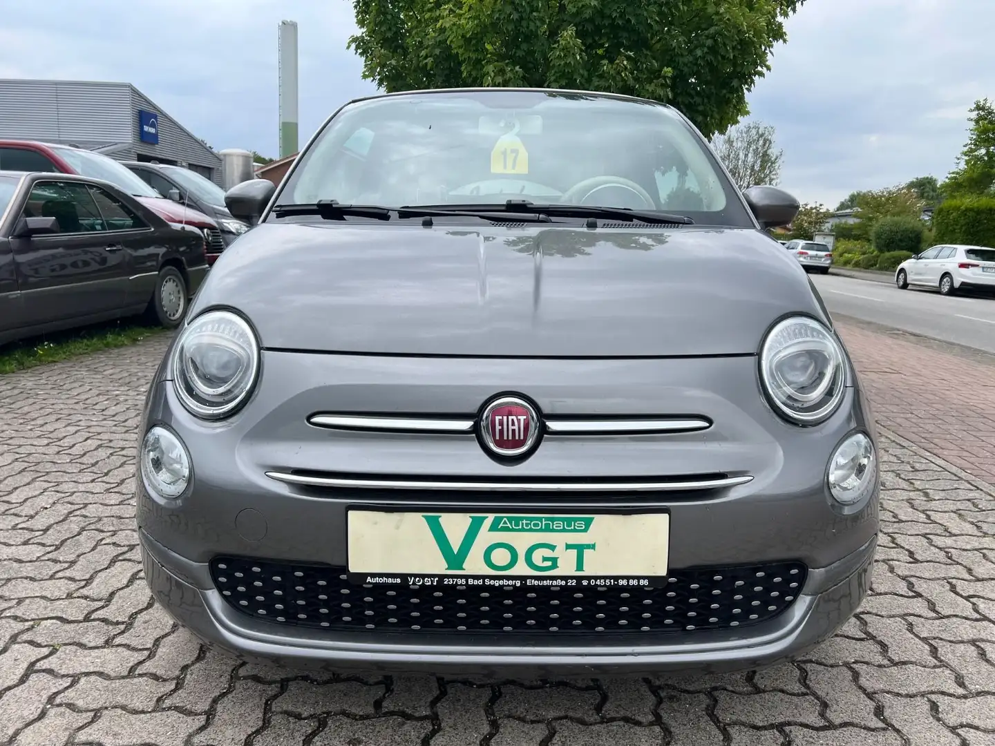 Fiat 500C TEMP/SHZ/PDC Grau - 2