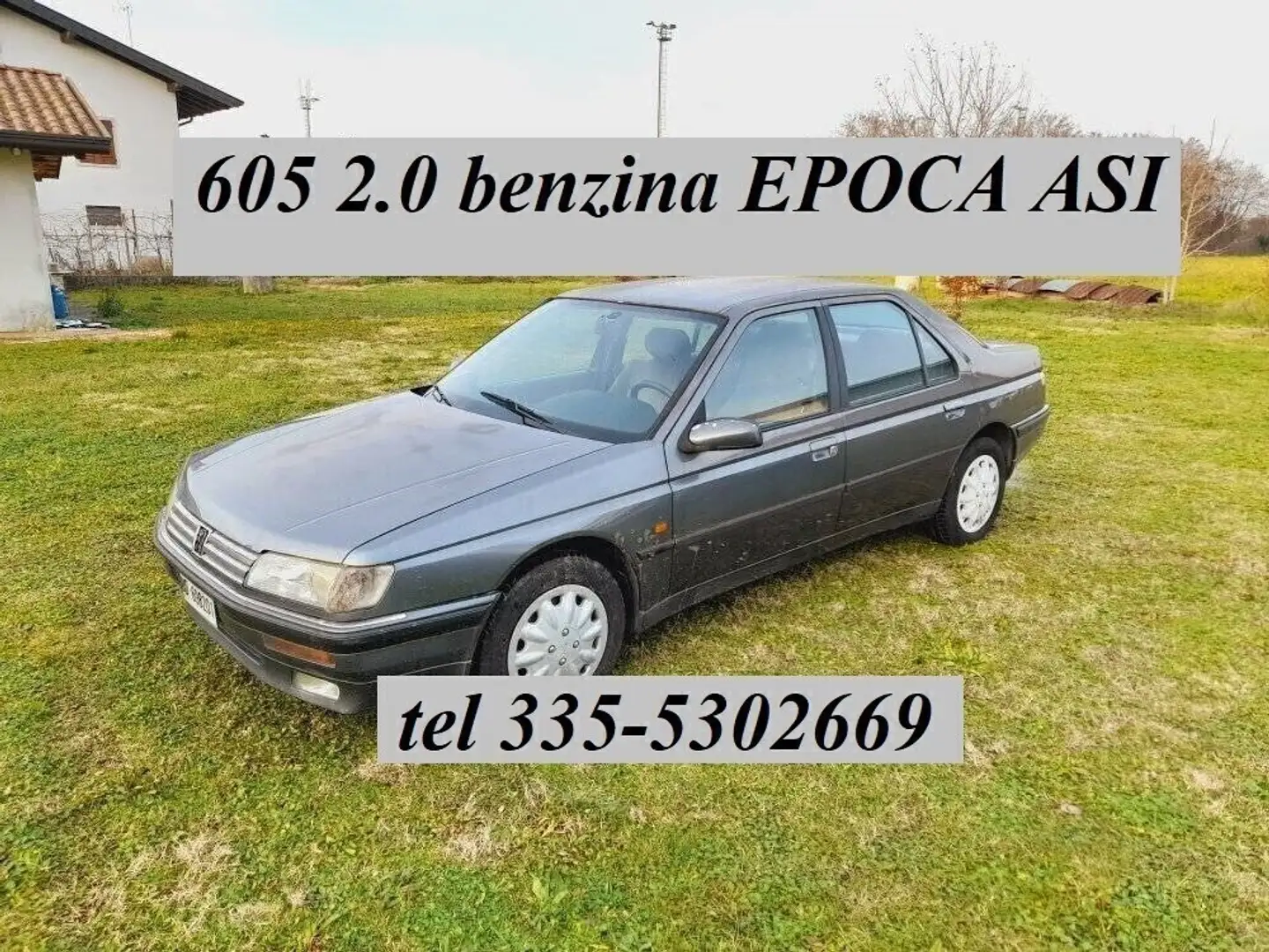 Peugeot 605 2.0 SRI Grey - 1