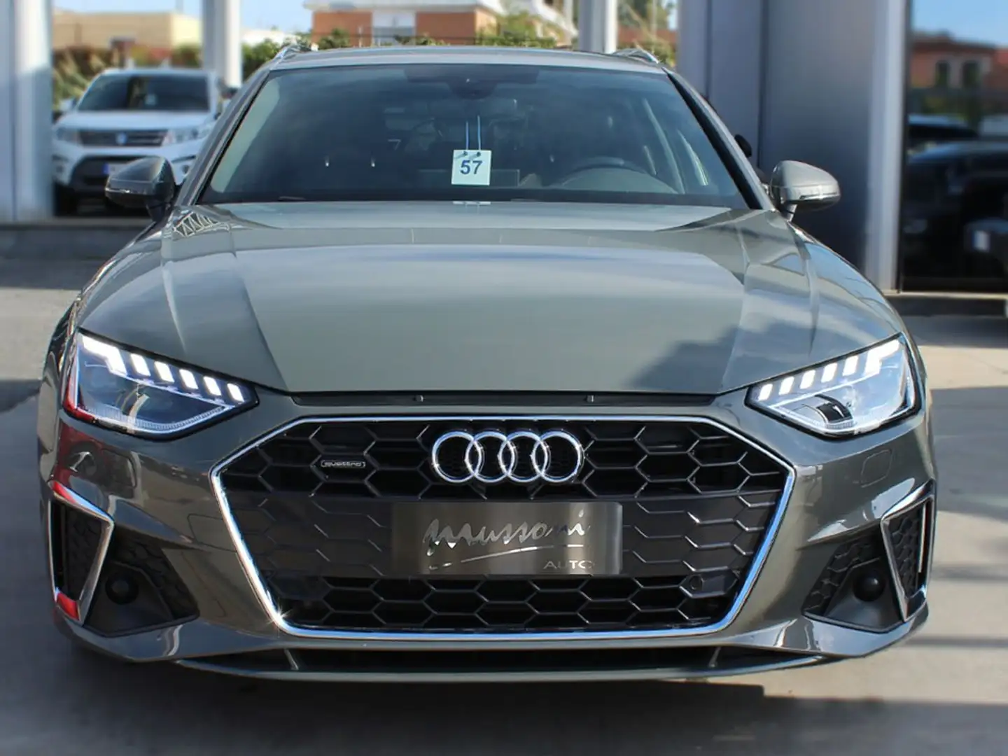 Audi A4 40 2.0 tdi mhev S line edition 204cv s-tronic 4x4 Gris - 2