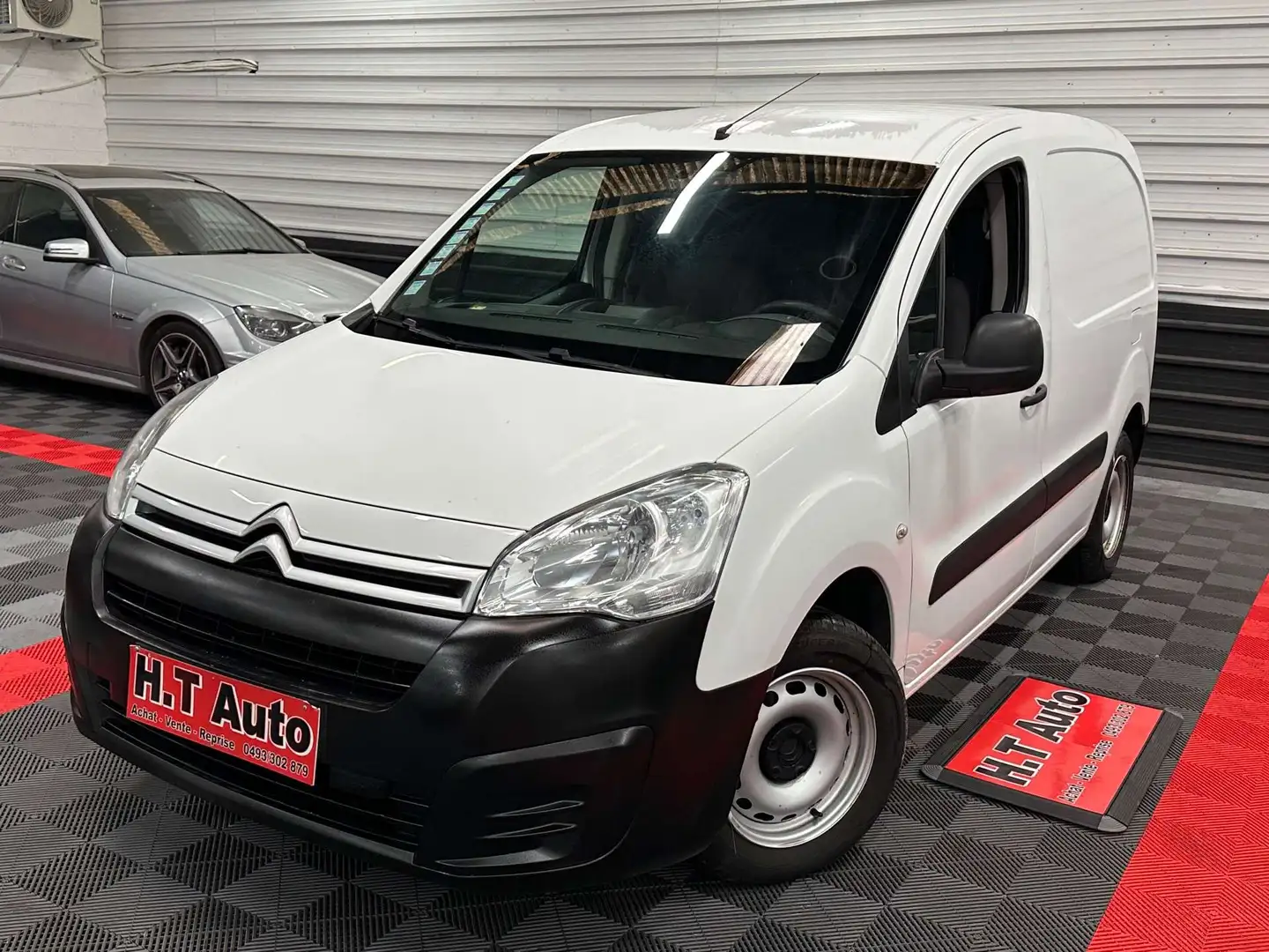 Citroen Berlingo 1.6 HDi/Utilitaire/2 places/Contrôle ok Blanc - 1