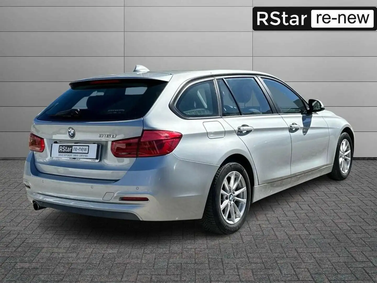 BMW 316 d Touring Business Advantage Plateado - 2