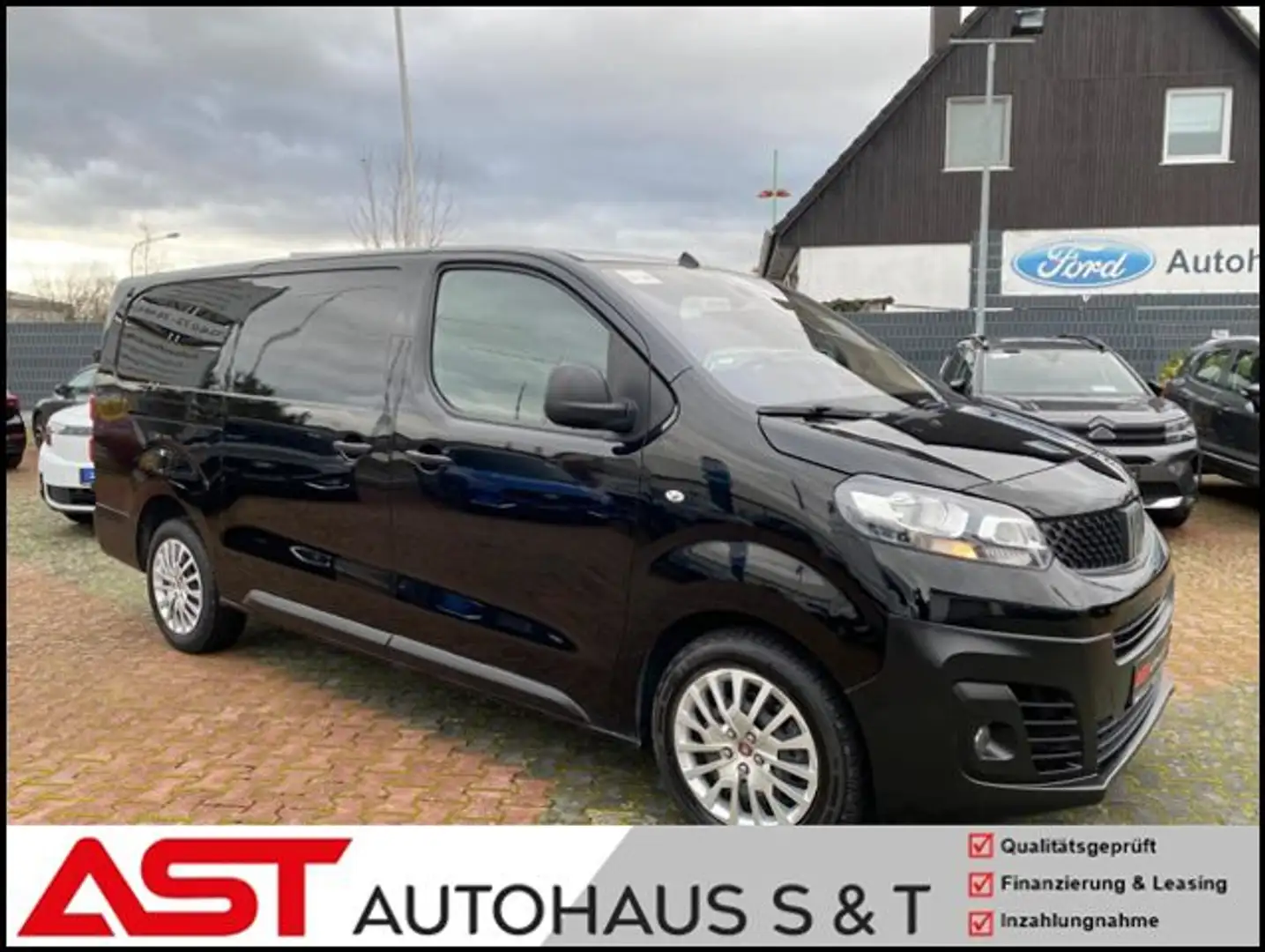 Fiat Scudo Kasten 2.0 Multijet 145 L3 SX Aut*Navi*RFK Czarny - 2