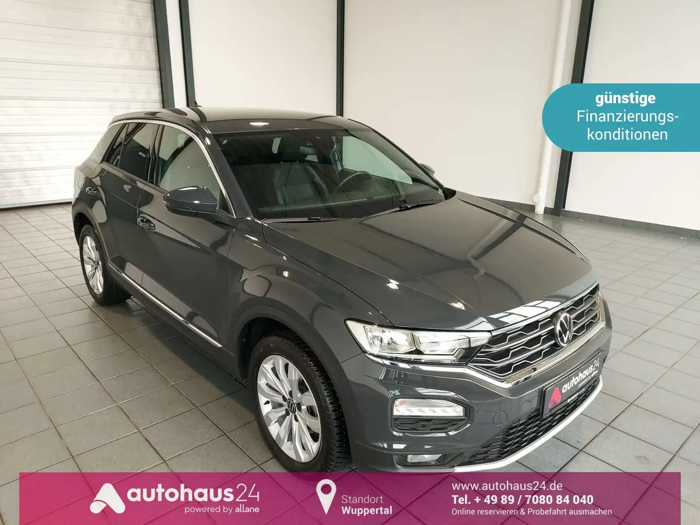 Volkswagen T-Roc 1.5 TSI Sport  ACC|CarPlay|PDC|Sitzhzg Grau - 1