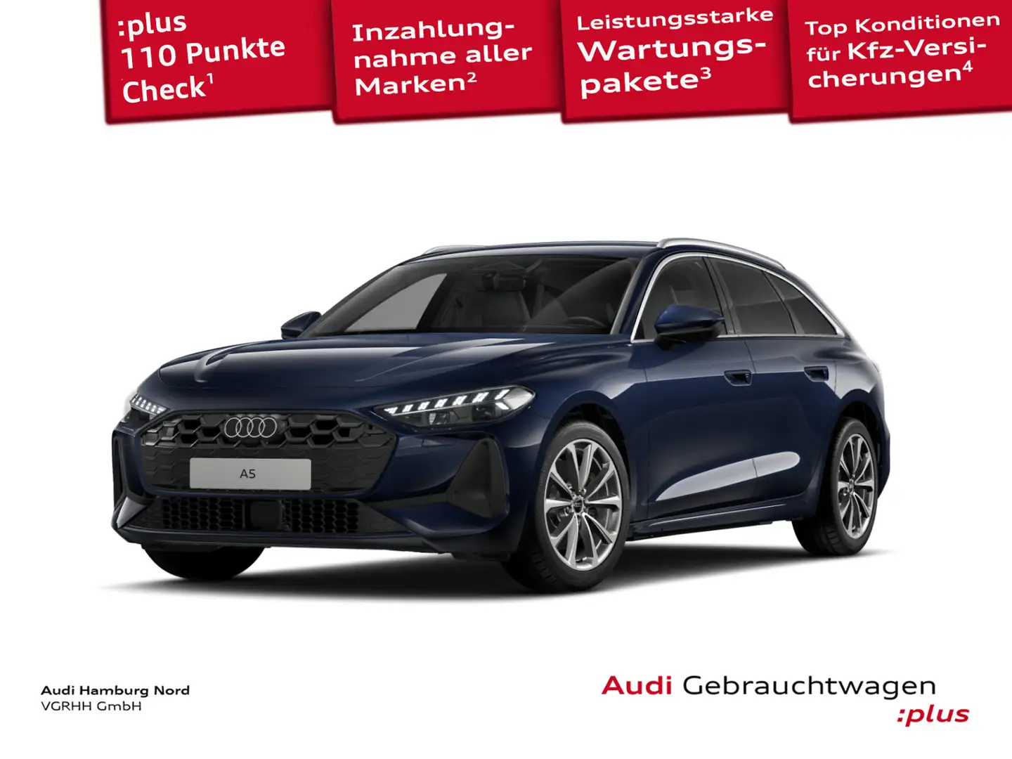 Audi A5 2.0 TDI S tronic Navi B&O ACC CarPlay Blau - 1