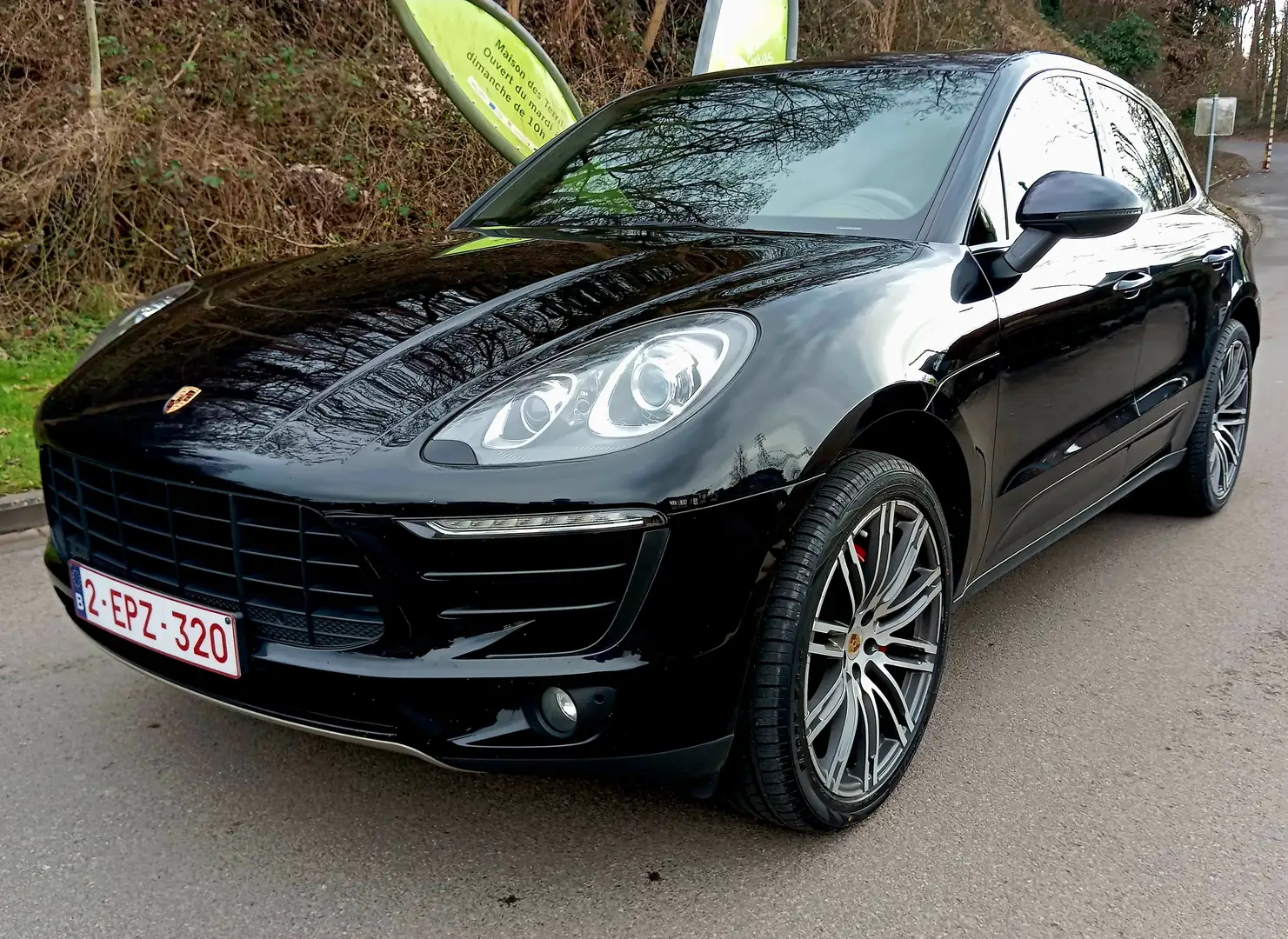 Porsche Macan S 3.0 V6 Bi-Turbo PDK Noir - 1