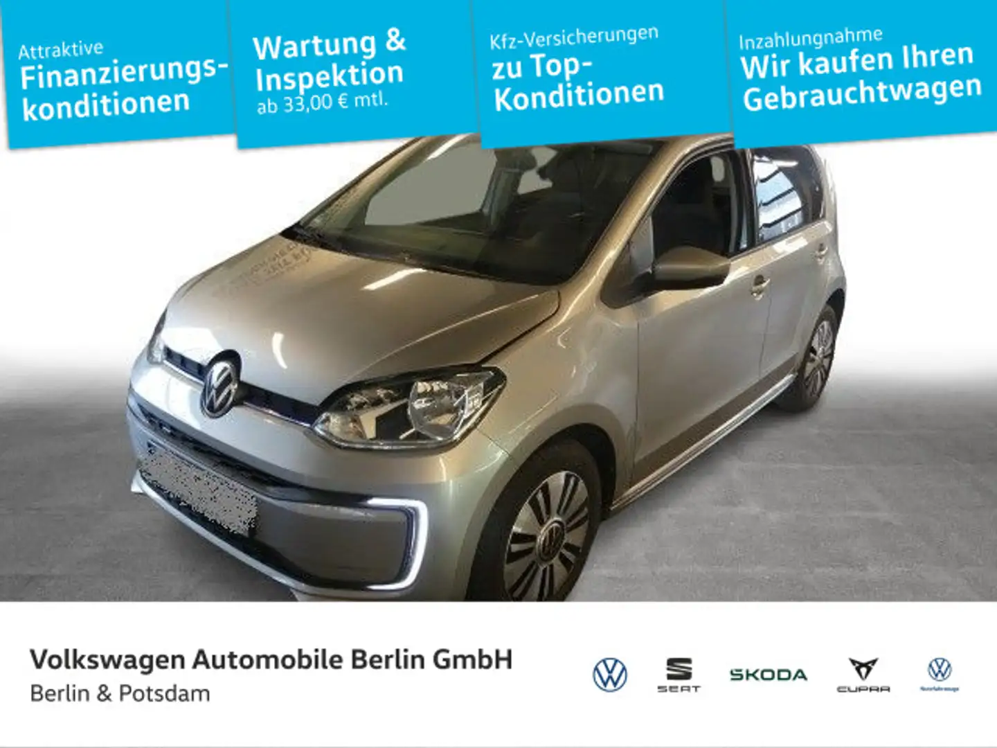 Volkswagen e-up! KAMERA SHZ MFL Argent - 1