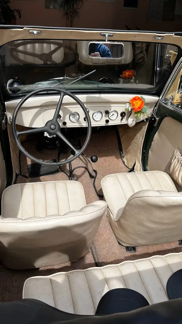 Fiat Topolino 500A Cabrio Limousine Verde - 2