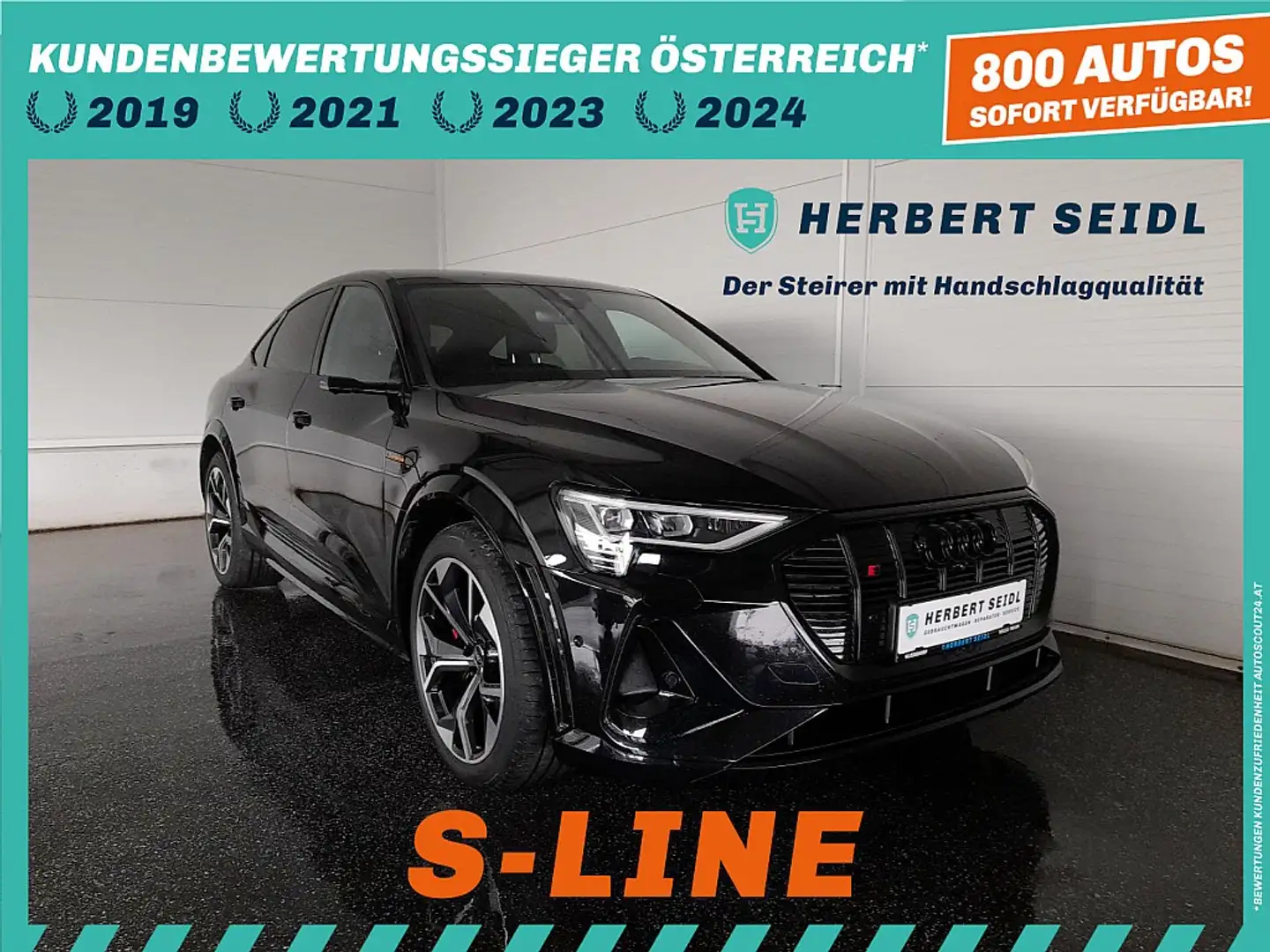 Audi e-tron SB 95 quattro S-LINE *NP: € 125.169,- / LEDER M... Schwarz - 1