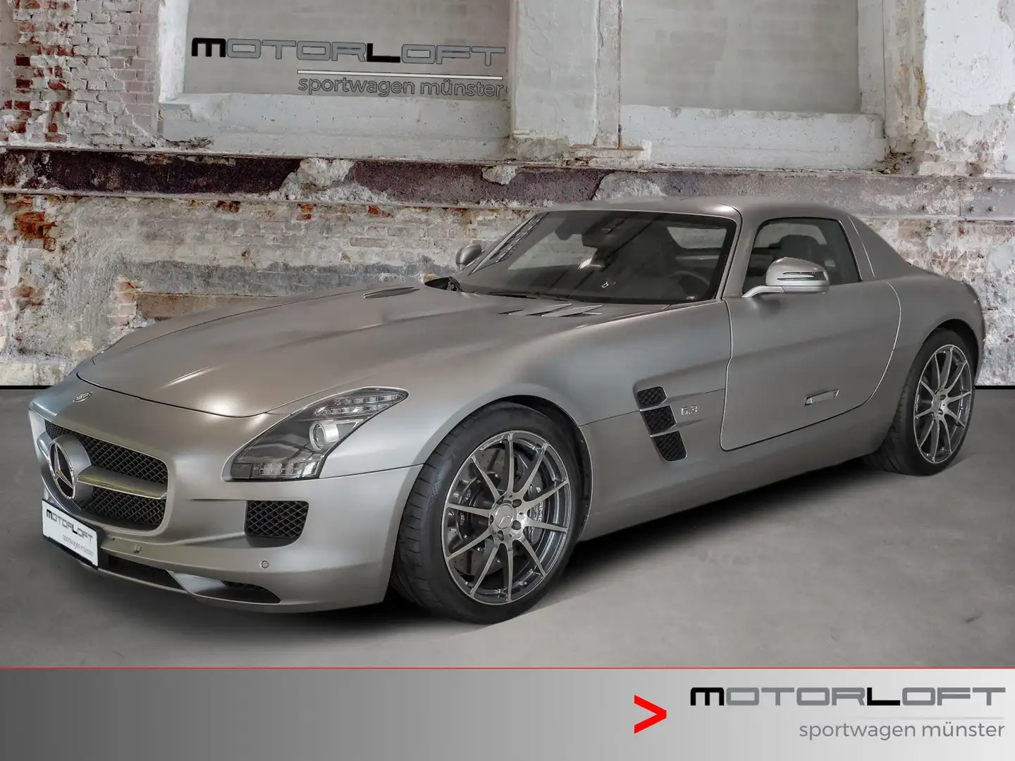 Mercedes-Benz SLS 6.3 AMG Coupé, Carbon, Historie mit 16 Service Grau - 1