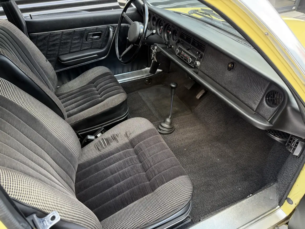 NSU RO80 N.s.u. 1971| GEEL| SCHUIFDAK| UNIEKE AUTO| WANKEL, foto 11