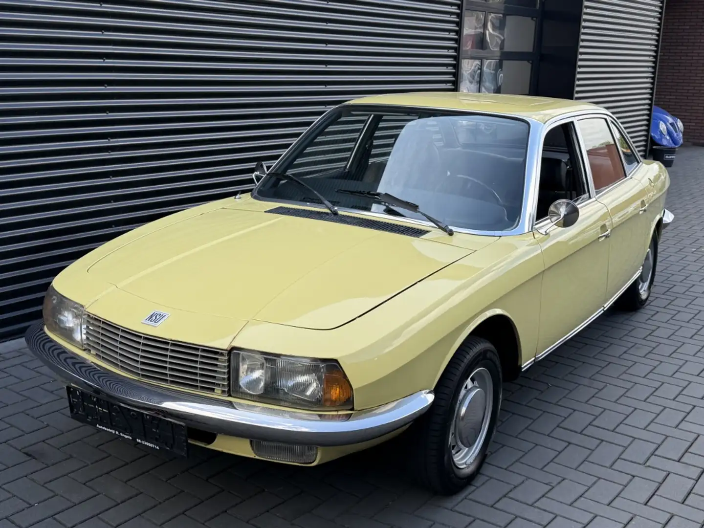 NSU RO80 N.s.u. 1971| GEEL| SCHUIFDAK| UNIEKE AUTO| WANKEL Gelb - 1