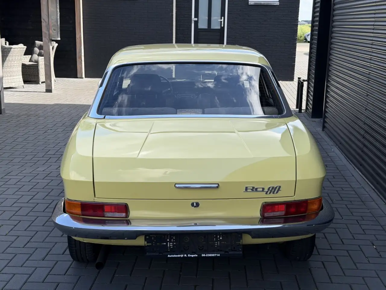 NSU RO80 N.s.u. 1971| GEEL| SCHUIFDAK| UNIEKE AUTO| WANKEL, foto 4