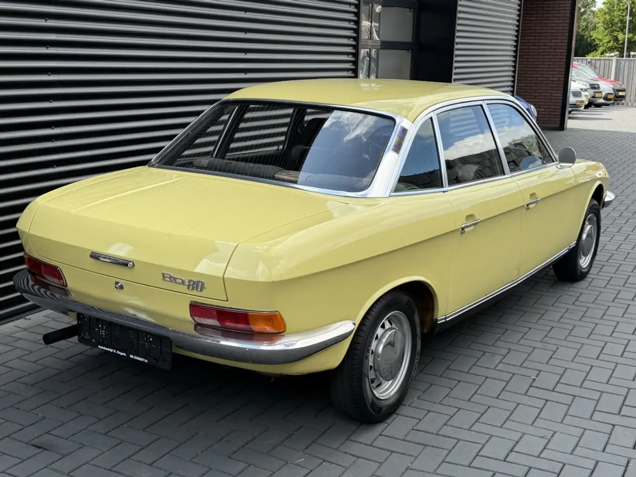 NSU RO80 N.s.u. 1971| GEEL| SCHUIFDAK| UNIEKE AUTO| WANKEL, foto 5