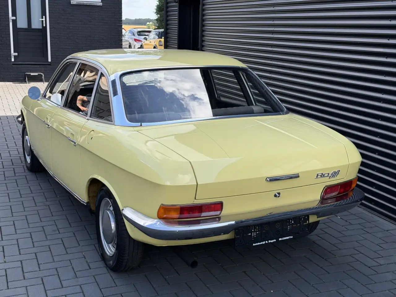 NSU RO80 N.s.u. 1971| GEEL| SCHUIFDAK| UNIEKE AUTO| WANKEL, foto 3