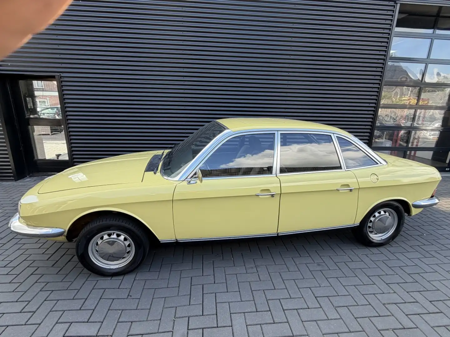 NSU RO80 N.s.u. 1971| GEEL| SCHUIFDAK| UNIEKE AUTO| WANKEL Gelb - 2