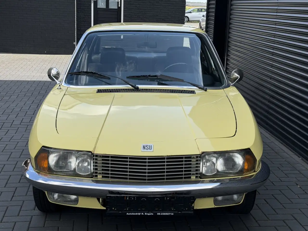 NSU RO80 N.s.u. 1971| GEEL| SCHUIFDAK| UNIEKE AUTO| WANKEL, foto 8