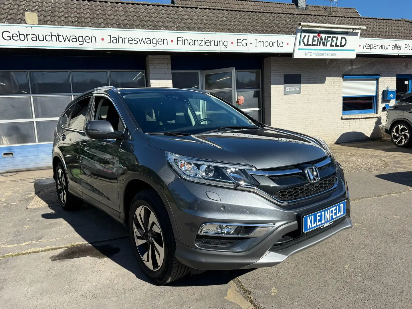 Honda CR-V 1.6 i-DTEC 4WD "Executive" Autom.-Leder-Pano.-X... Gris - 1