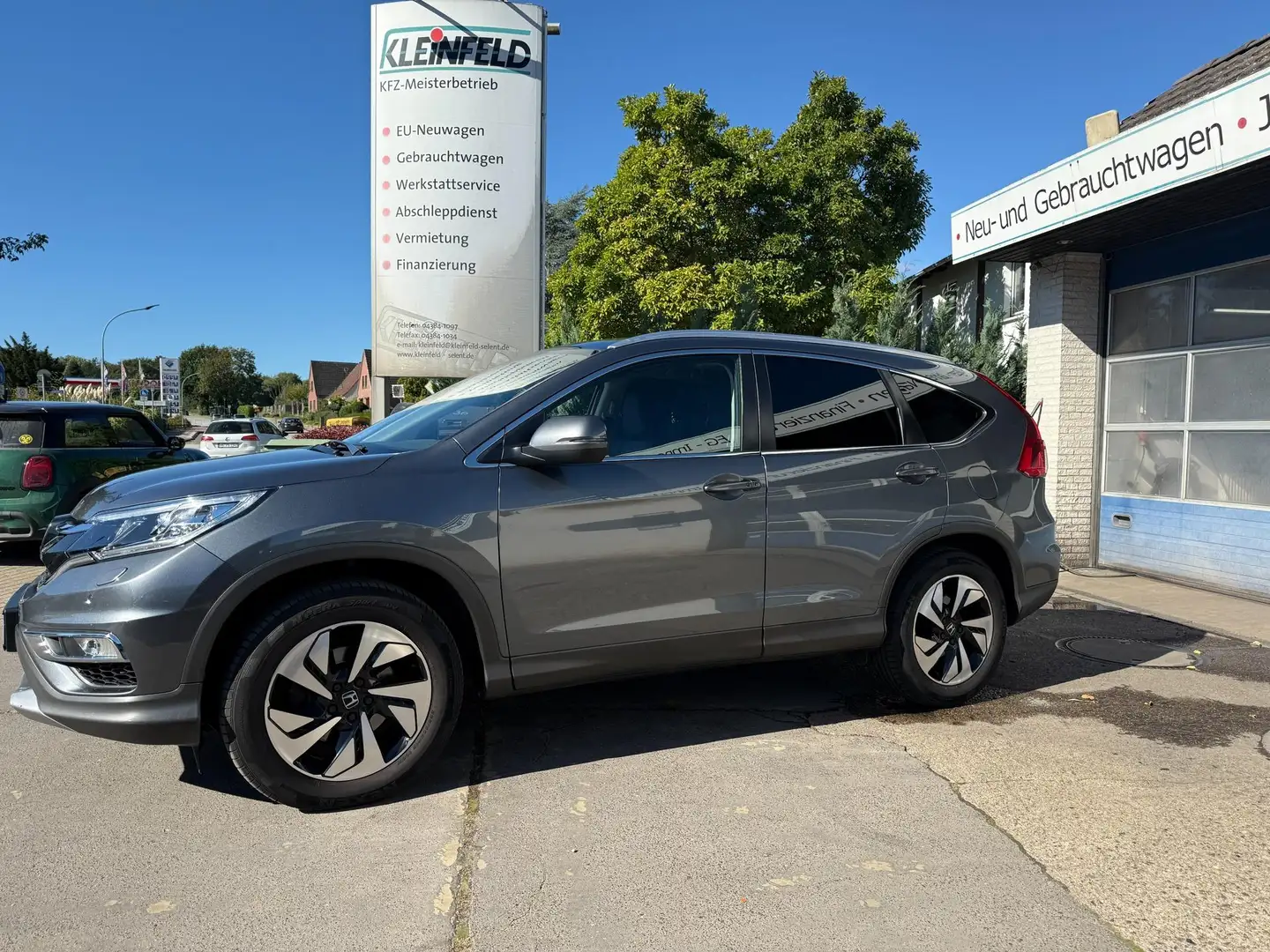 Honda CR-V 1.6 i-DTEC 4WD "Executive" Autom.-Leder-Pano.-X... Gris - 2