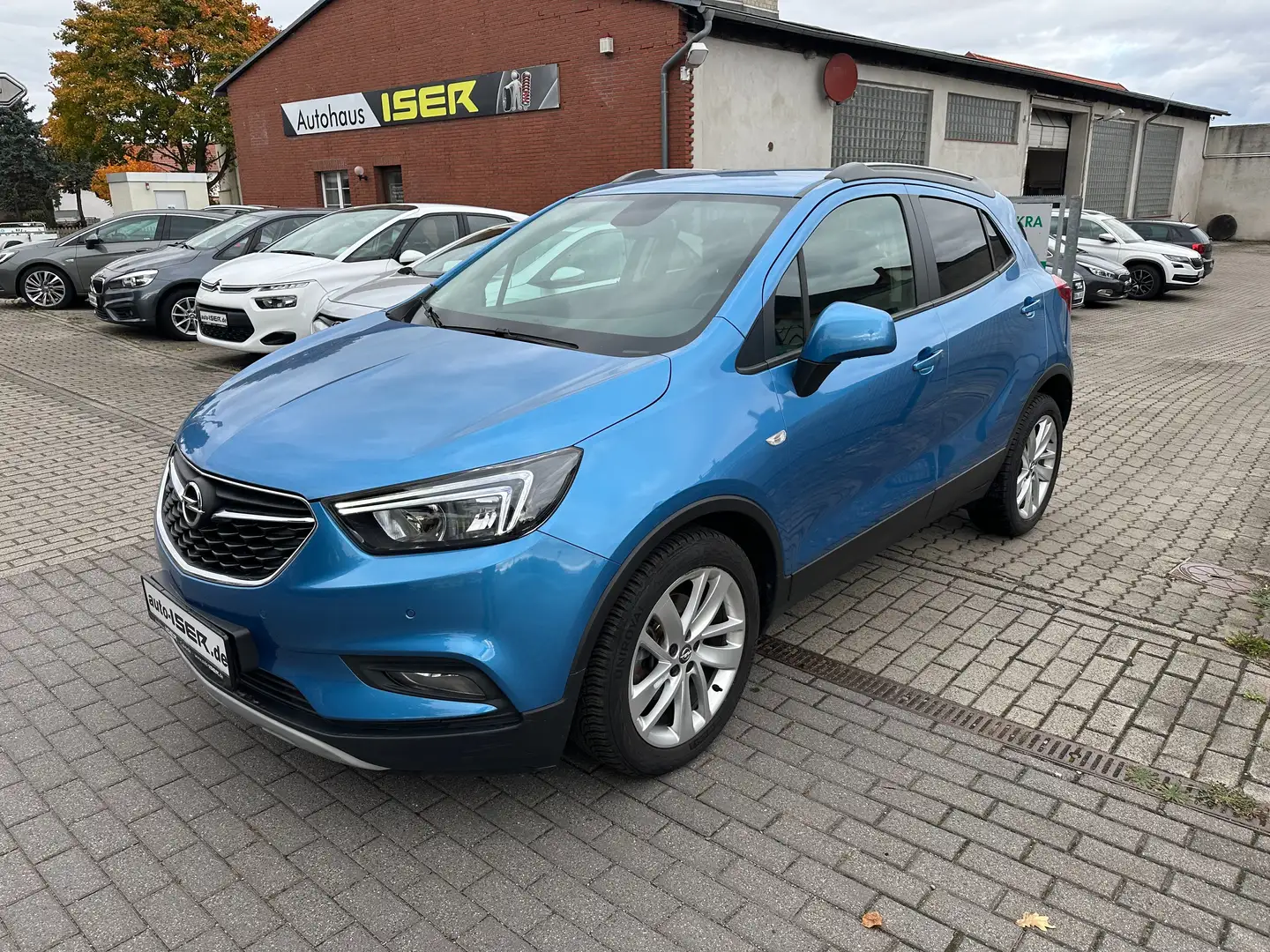 Opel Mokka X Bivalent LPG Edition 1,4T AHK.Navi ,Rückcam Blau - 1