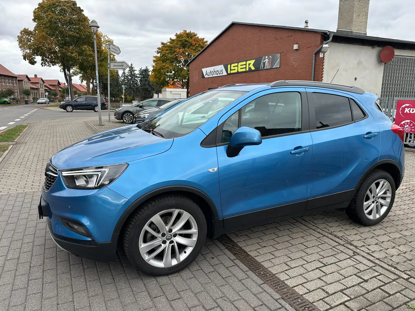 Opel Mokka X Bivalent LPG Edition 1,4T AHK.Navi ,Rückcam Blau - 2