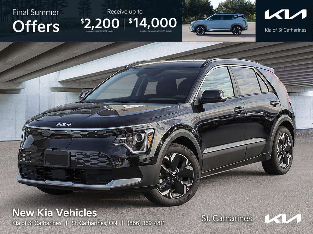 Black 2026 Kia Niro EV SUV / Crossover 1-Speed Automatic