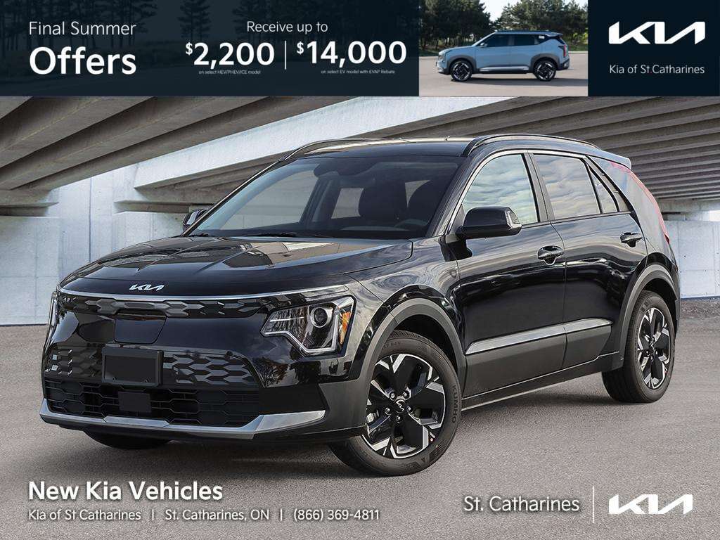 Black 2026 Kia Niro EV SUV / Crossover  1-Speed Automatic