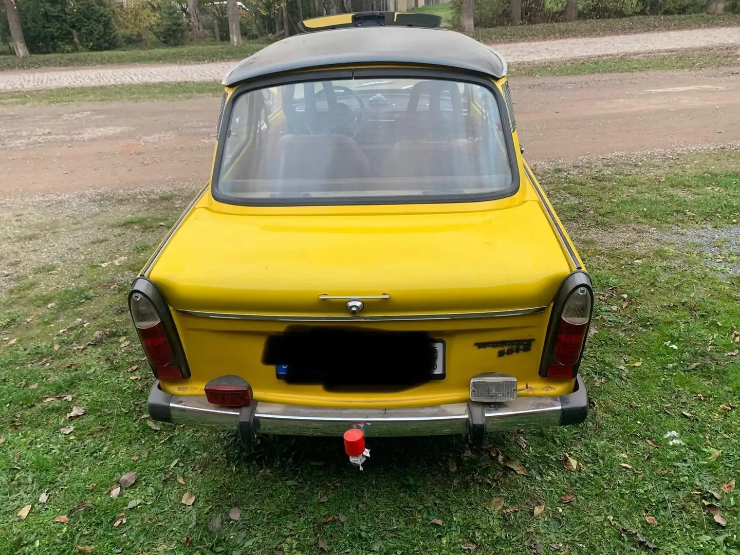 Trabant P601 Żółty - 2