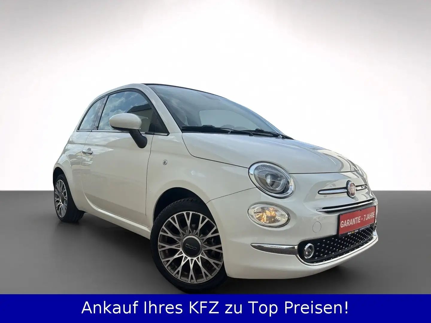 Fiat 500C Cabrio Klima+PDC+Navi+DAB+Leder+Tempomat Beyaz - 2