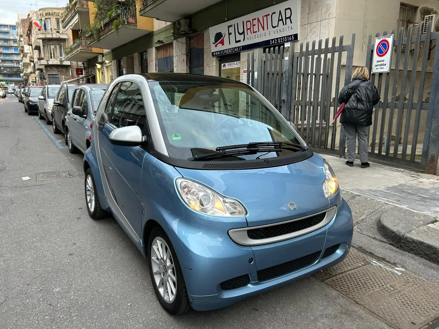 smart forTwo 1.0 mhd Passion 71cv FL Blu/Azzurro - 1