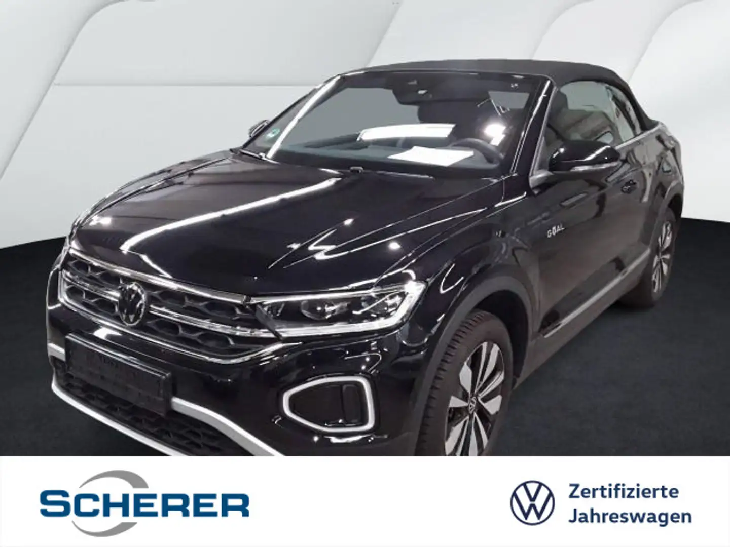 Volkswagen T-Roc GOAL 1.0 TSI LED+ NAVI RFK EPH S Schwarz - 1