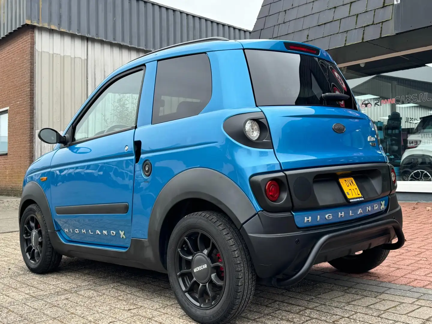 Microcar M.Go Brommobiel Dynamic DCI Highland x | Hogen instap | Albastru - 2