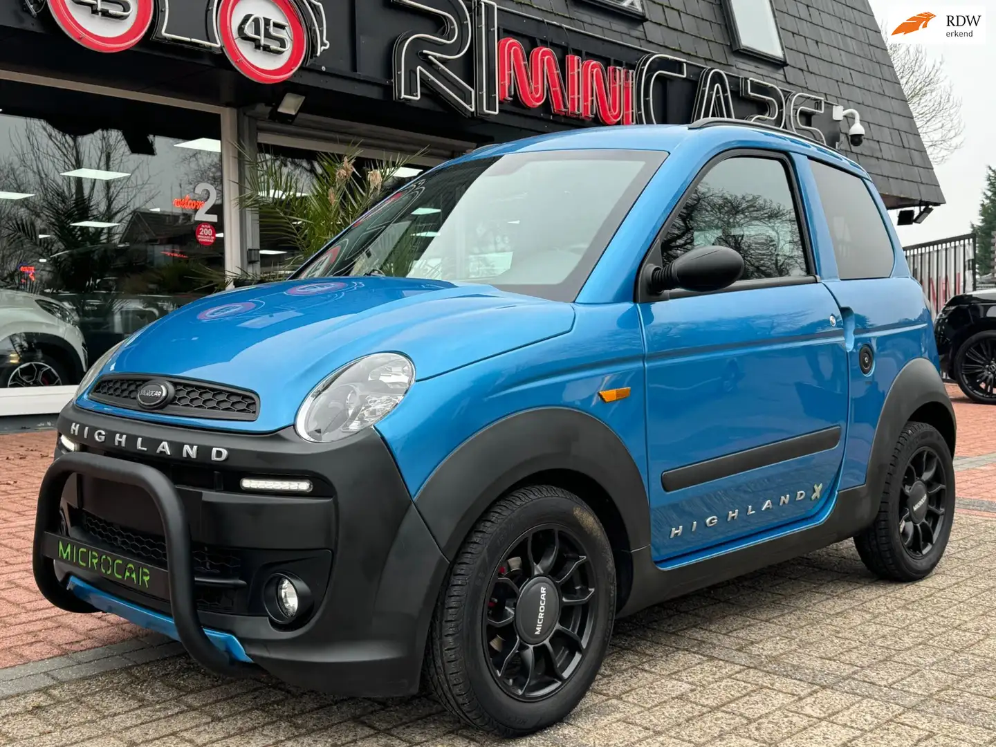 Microcar M.Go Brommobiel Dynamic DCI Highland x | Hogen instap | Albastru - 1