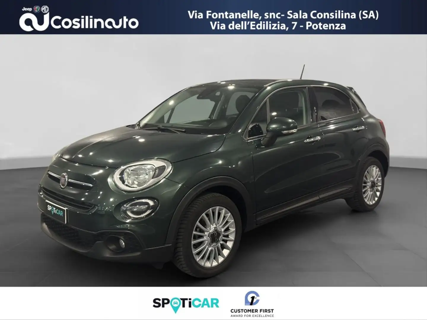 Fiat 500X 1.3 MultiJet 95 CV Connect MY21 Verde - 1