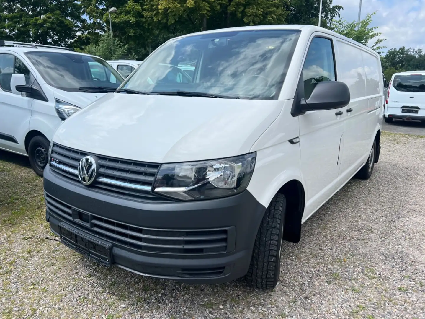 Volkswagen T6 Transporter T6 TRANSPORTER 4MOTION LANG STANDHZ/AHK/PDC/1.HD Weiß - 1