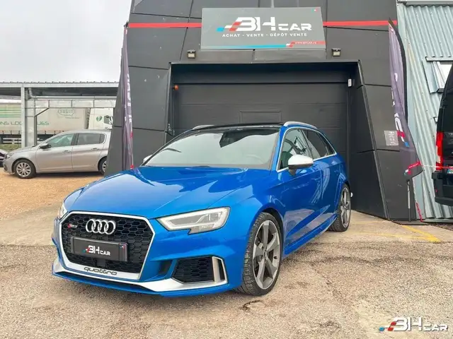 Audi RS3 SPORTBACK 2.5 TFSI 400 DAZA QUATTRO S TRONIC 7 - Toit ouvrant - B&O - Différentiel sport