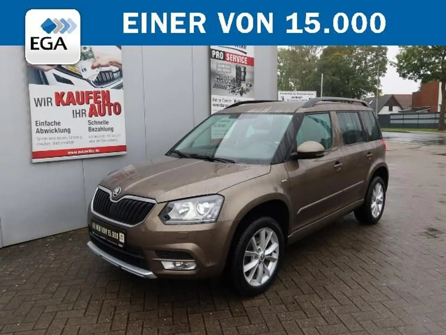 Skoda Yeti Automatik*Bluetooth*Sitzheizung*Allwetter Braun - 1