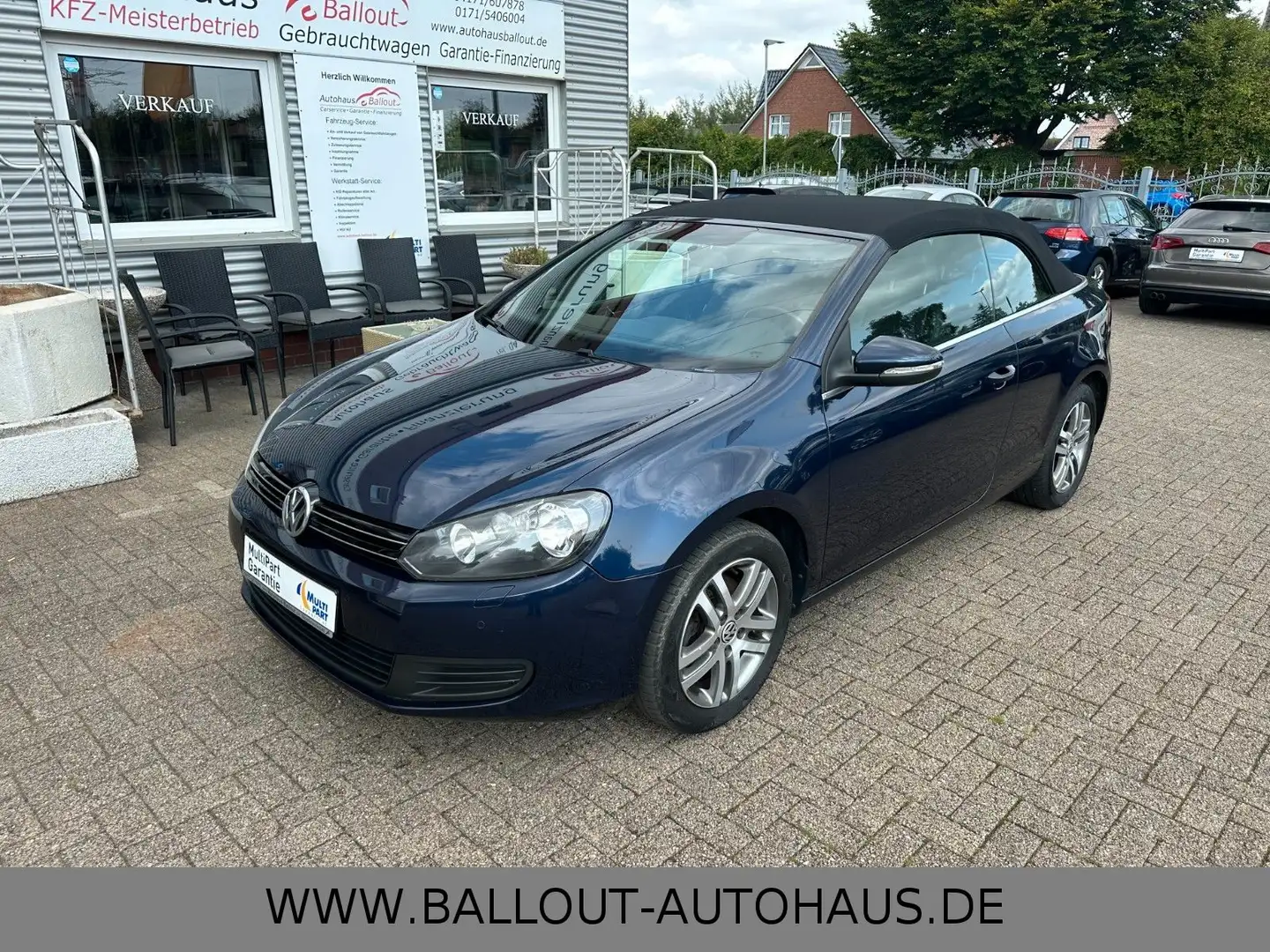Volkswagen Golf VI Cabriolet *KLIMA*NAVI*TEMPO*TÜV/AU NEU* Blau - 2