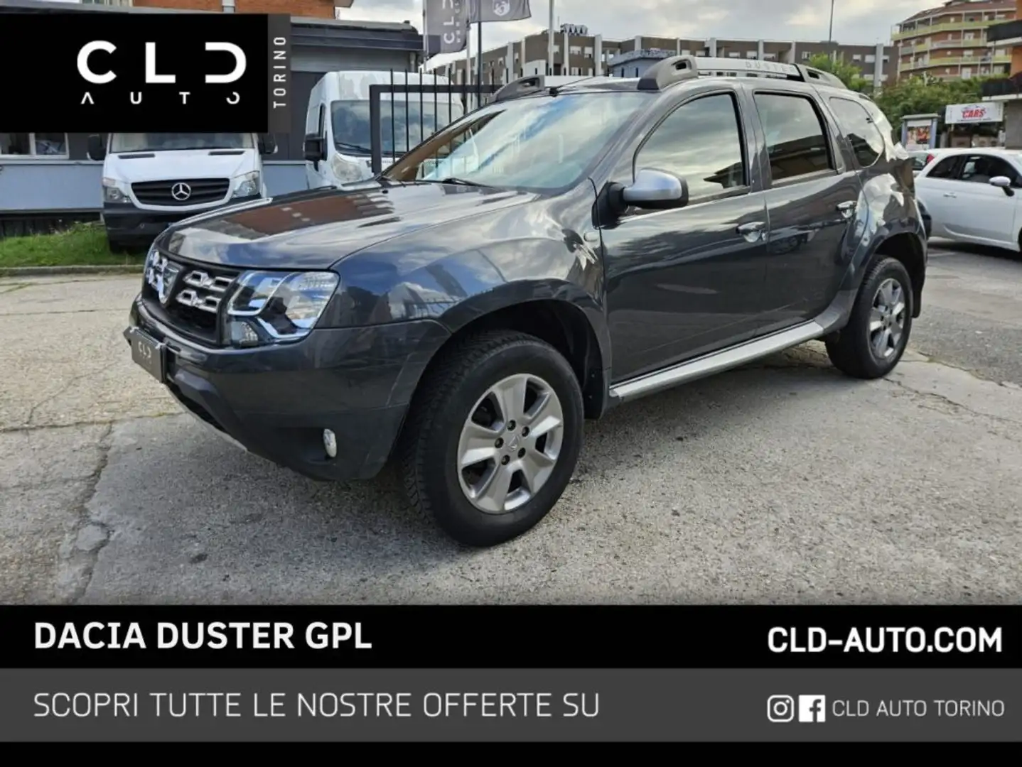 Dacia Duster 1.6 110CV 4x2 GPL Gris - 1