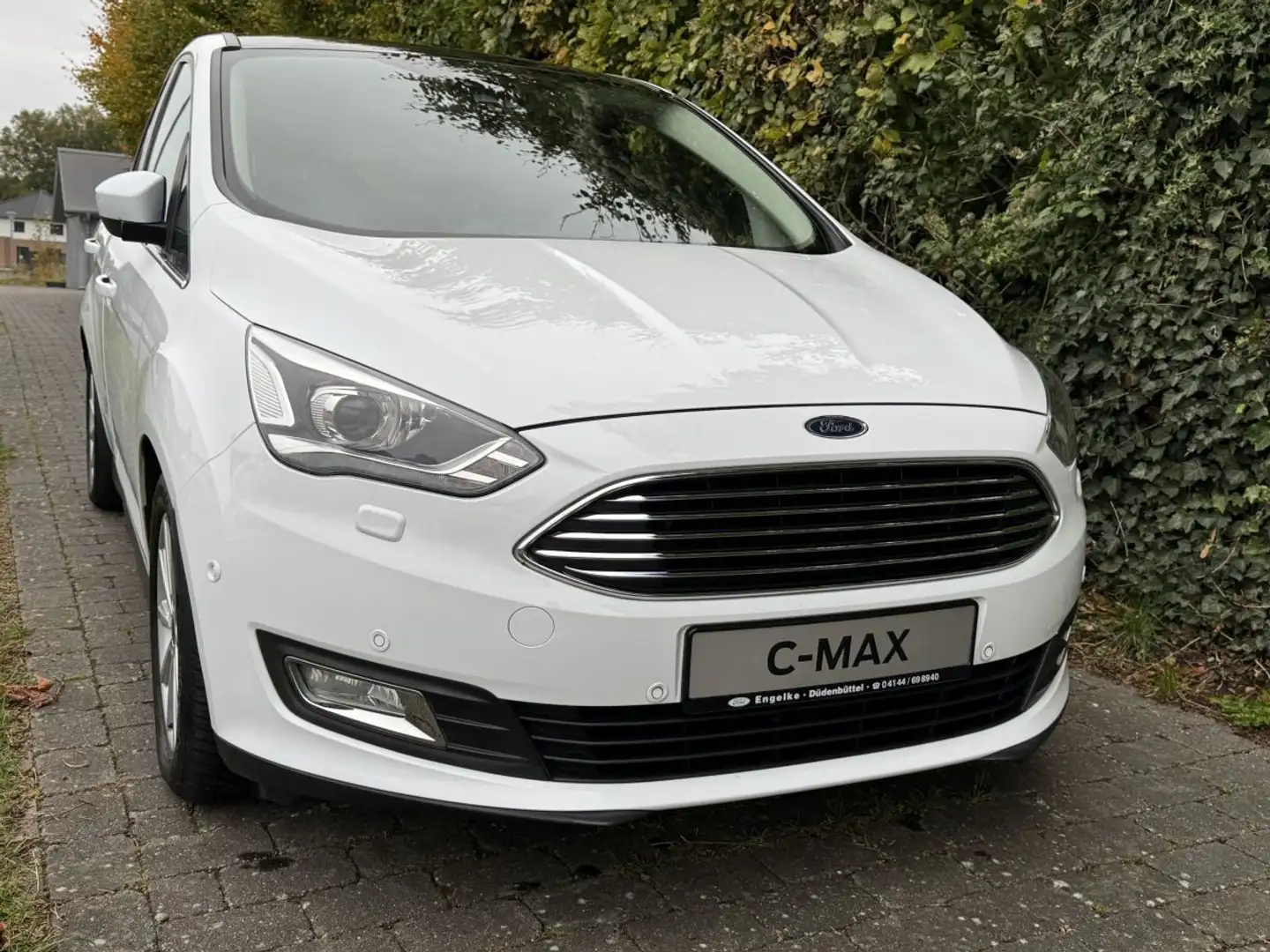 Ford C-Max Titanium 1.5 TDCI *sehr gepfl. Zustand* Blanc - 2