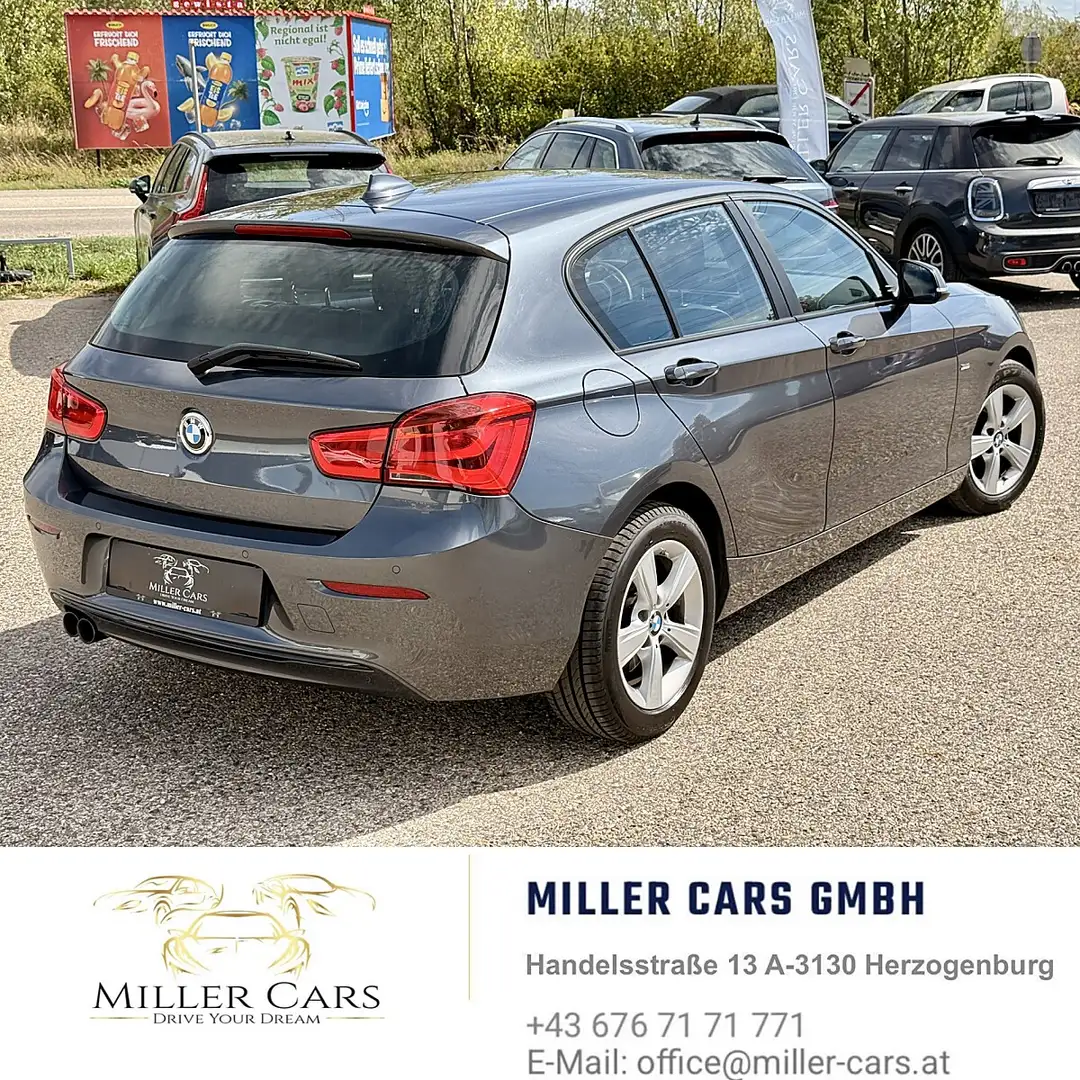 BMW 120 d xDrive Aut.*Servicegepflegt*neues Pickerl* Grau - 2