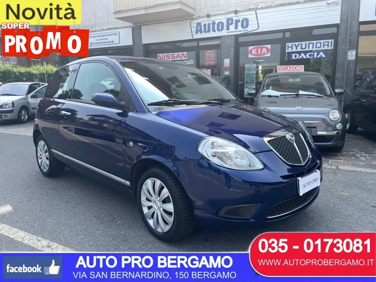 Lancia Ypsilon 1.2 8v UNICO PROPRIETARIO, NEOPATENTATI OK Blu/Azzurro - 1