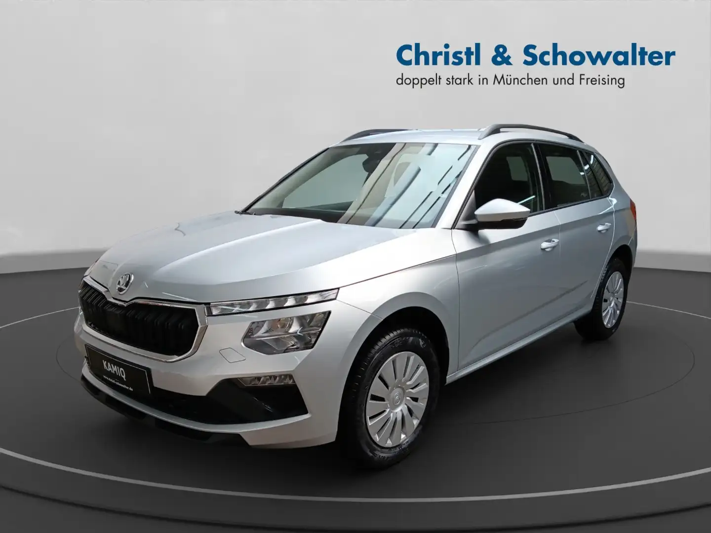 Skoda Kamiq 1.0TSI DSG Essence AHK LED LANE GRA Silber - 2