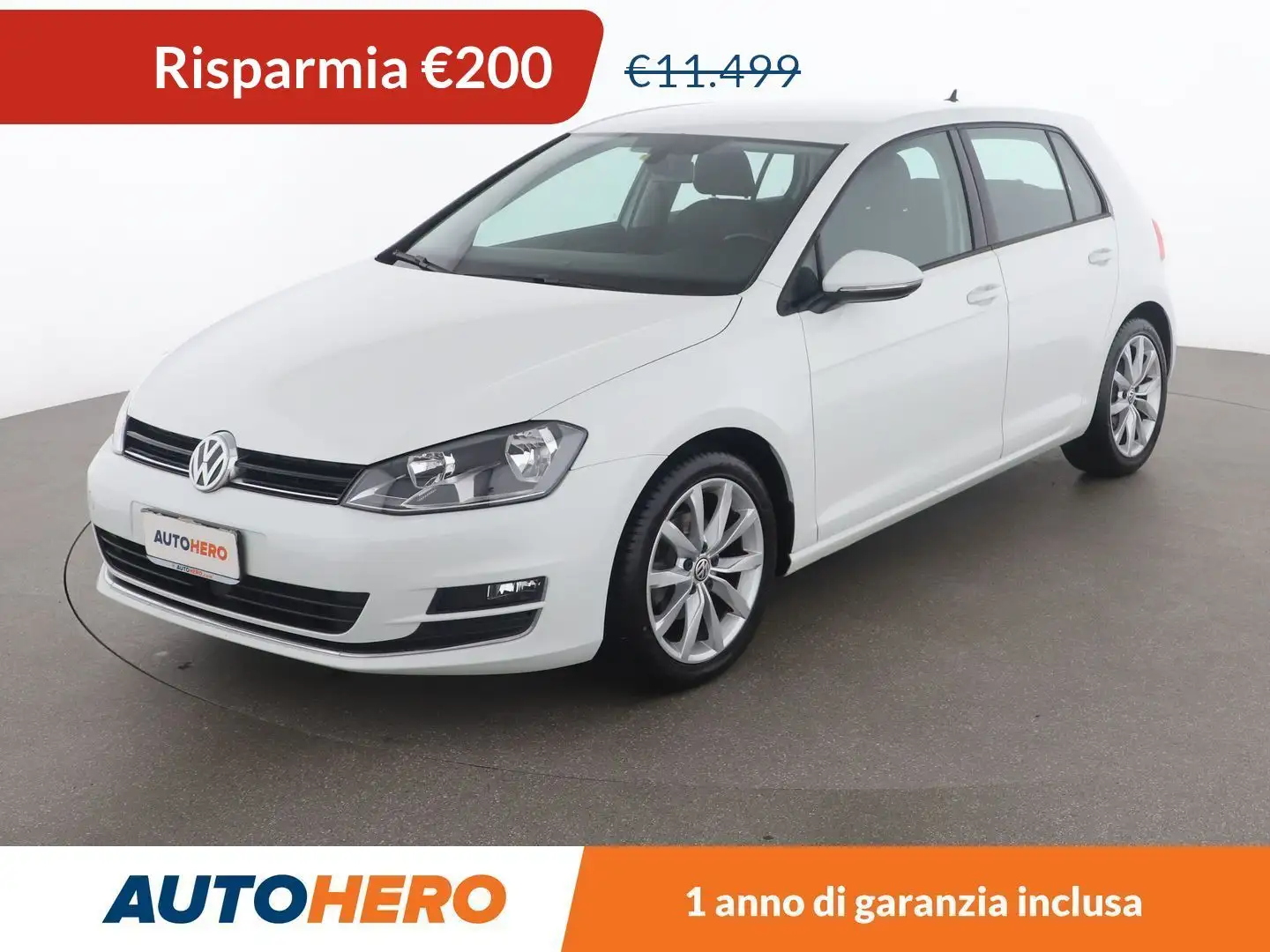 Volkswagen Golf 1.6 TDI Highline Bianco - 1