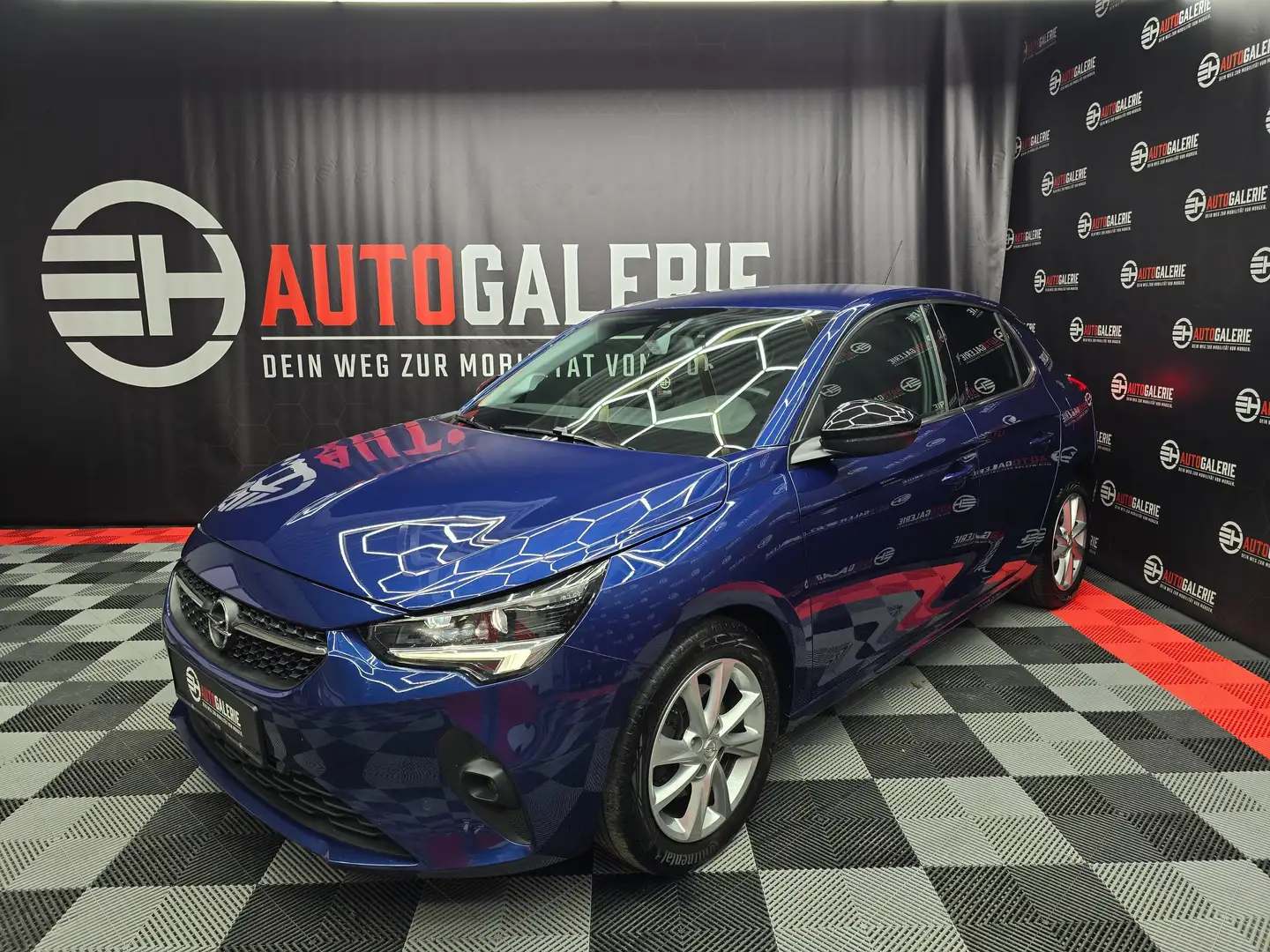 Opel Corsa Elegance Bleu - 1