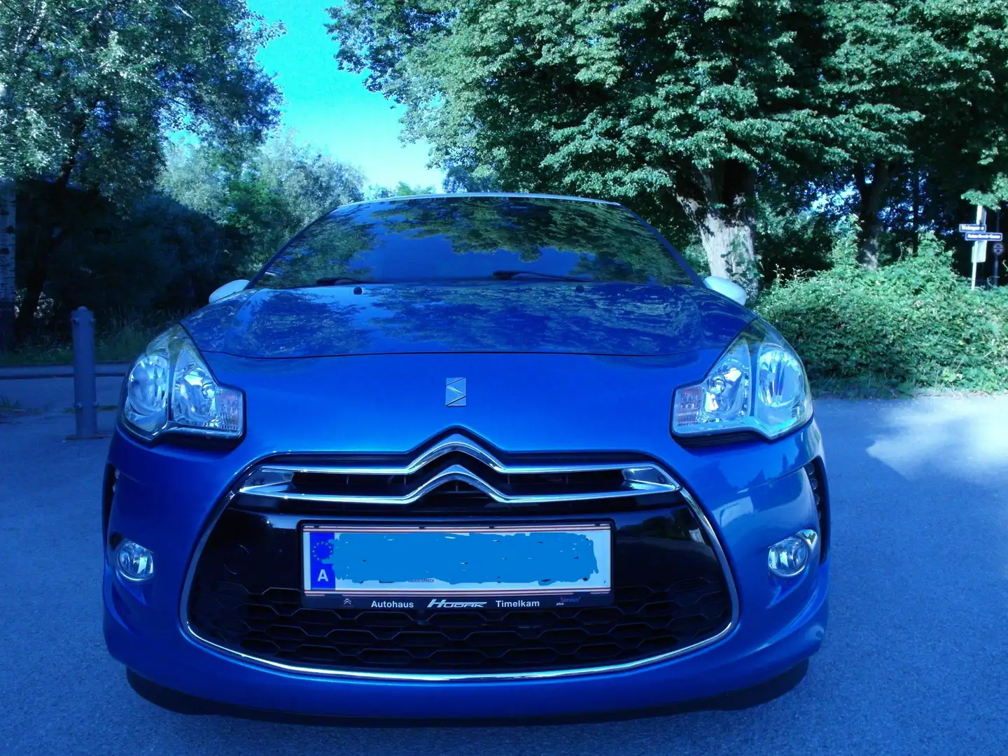 Citroen DS3 1,6 16V VTi So Chic Airdream Blau - 1