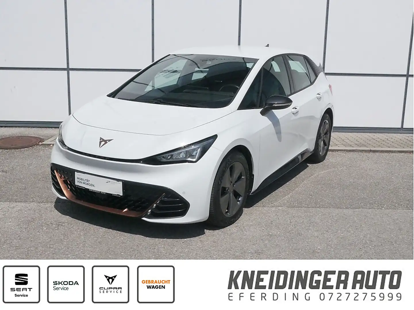 CUPRA Born 58kWh, Totwinkel-Assistent, ACC, Standklimatisi... Weiß - 1