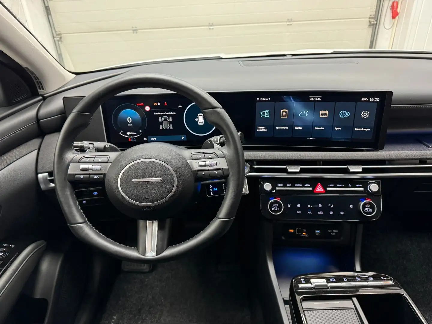 Hyundai TUCSON 1.6 48V Trend 4WD 8x bereift Garantie Weiß - 2